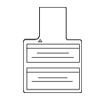 9859079920 - Body: Air Bag Label for Nissan Image