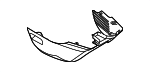 SL1Z4004608AA - Body: Center Cover for Ford Image