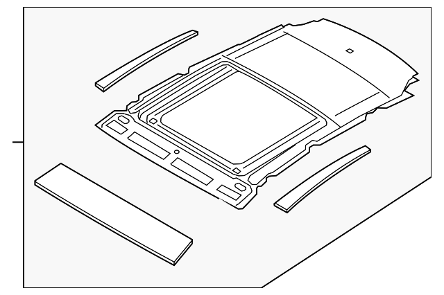 2020-2025 Ford Escape Roof Panel LJ6Z-5450056-B | OEM Parts Online