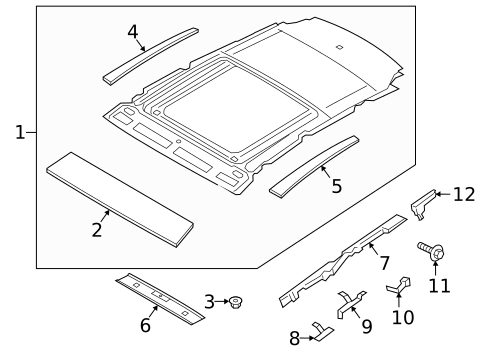 Roof & Components for 2023 Ford Escape #0