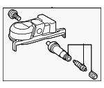 4260702050 - Electrical: TPMS Sensor for Toyota Image