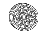 68643045AA - Suspension: Wheel, Alloy for Ram: 1500 Image