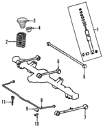 4853080189 - Suspension: Shock Absorber for Toyota Image