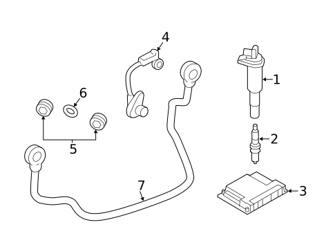 Ignition System for 2017 BMW X5 #0