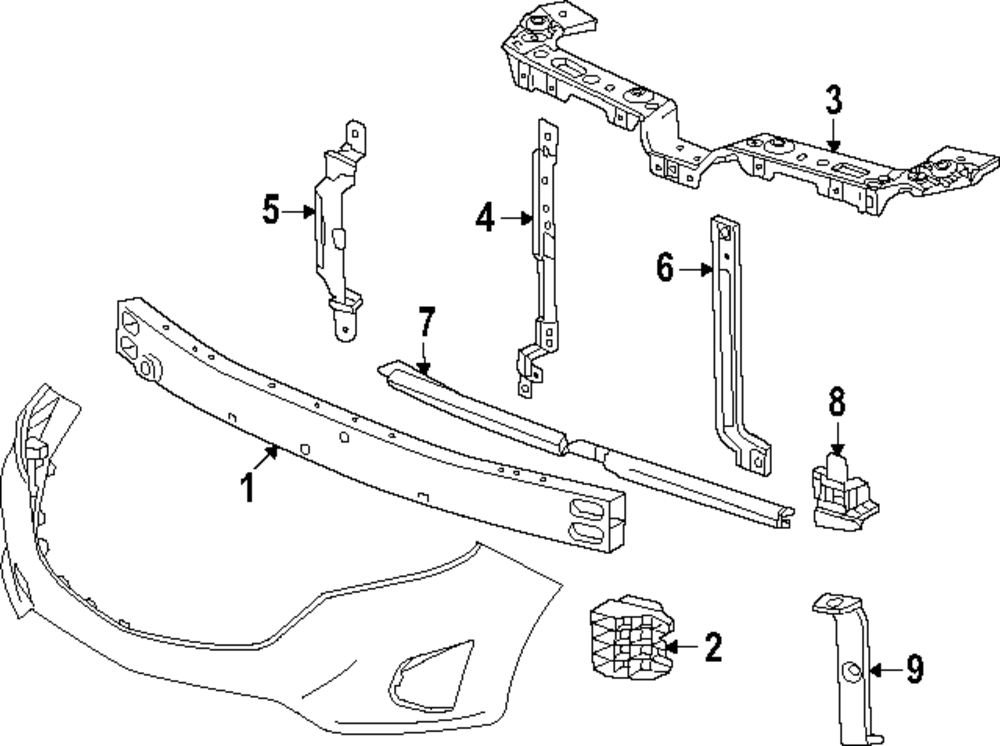 26426497 - Mount Brace 2025 Chevrolet Equinox | GM Wholesale