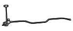 68362114AA - Suspension: Stabilizer Bar for Mopar Image