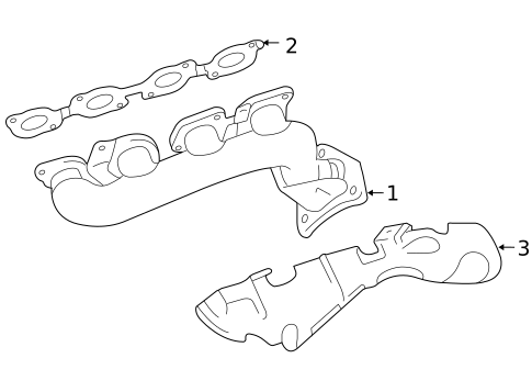 Exhaust Manifold for 2006 Lexus GS430 #0