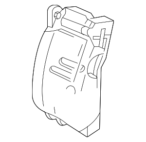 18047980 - : Part# 18047980 Front Disc Brake Caliper Assembly for Cadillac: CTS, SRX, STS Image