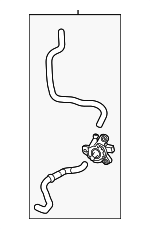 60605K0000 - : 2014-2015 Honda Accord Electric Water Pump Kit 2.0L for Honda: Accord Image