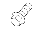 N10473402 - Cooling System: Bracket Retainer Screw for Audi Image image