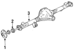 E3TZ4234B - Suspension: Axle Shaft for Ford: Bronco II, Ranger Image