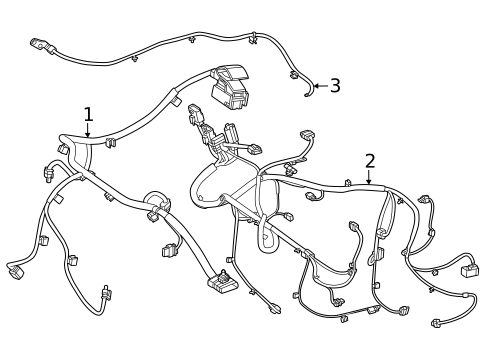 Wiring Harness for 2025 Mercedes-Benz eSprinter #0