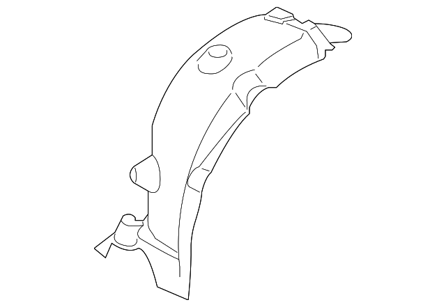 Wheelhouse Liner - BMW (51717328623)