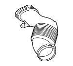 LR024307 - Engine: Outlet Tube for Land-Rover Image