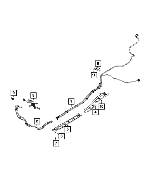 Fuel Lines for 2016 Jeep Renegade #0
