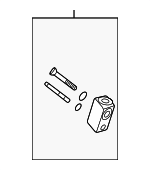 68440391AA - : 2019 Jeep Renegade - A/C Expansion Valve Kit for Dodge: Hornet | Fiat: 500X | Jeep: Renegade Image