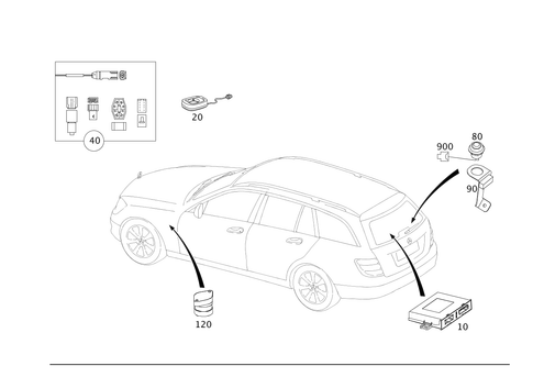 Taxi Additional Parts for 2014 Mercedes-Benz C350 #0