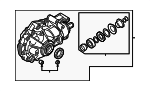 LR153497 - Suspension: Differential for Land-Rover Image image