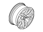 36117845861 - : 2013-2014 BMW X6 - Wheel Alloy for BMW: X6 Image