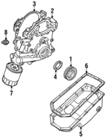 ERR6815 - : Timing Cover for Land-Rover Image