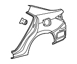 6160102410 - Body: Quarter Panel for Toyota: Corolla Image