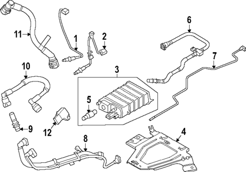 Emission Components for 2022 Ford Bronco #0