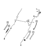 68575284AA - Electrical: Wiring Trough, Left for Mopar Image