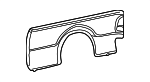 BC3Z9927841F - Body: Side Panel for Ford: F-250 Super Duty, F-350 Super Duty, F-450 Super Duty Image
