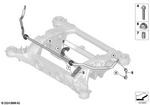 33506888790 - Rear Axle: Anti-Roll Bar Link Right Rear for BMW: iX M60, iX M70 xDrive, iX xDrive40, iX xDrive45, iX xDrive50, iX xDrive60 Image