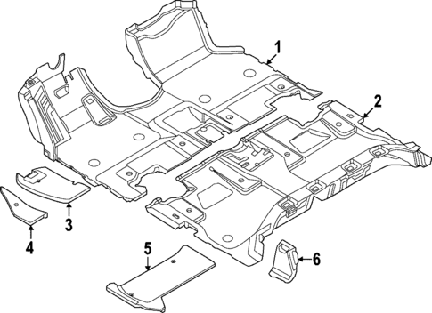 Floor for 2024 BMW iX #0