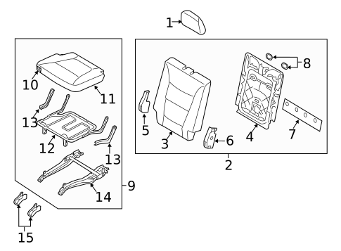 Third Row Seats for 2012 Kia Sorento #0
