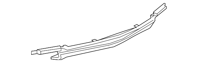2013-2017 Cadillac XTS Rear Bumper Fascia Extension 23476917 GM ...