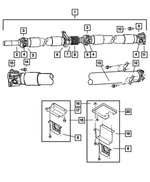 52853163AA - : Drive Shaft for Dodge: Ram 1500 Image