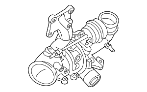 2012-2015 Ford | Turbocharger | CB5Z-6K682-H | Walls' Ford Parts