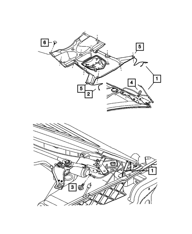 6506210AA - Electrical: Tapping Hex Head Screw for Mopar Image