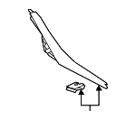 5501124120F1 - : Front Panel for Lexus: RC200t, RC300, RC350 Image