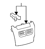 5886053030C0 - Body: Rear Cover for Lexus: IS200t, IS250, IS300, IS350, IS500, RC F, RC200t, RC300, RC350 Image