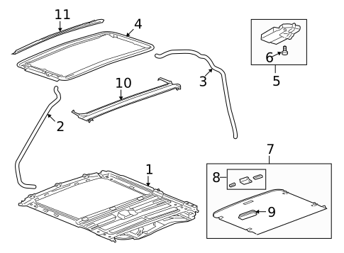 Sunroof for 2008 Saturn Vue #0