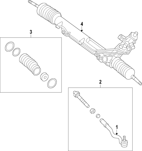 Steering Gear & Linkage for 2015 BMW 335i GT xDrive #1