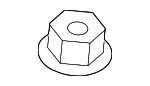 W520102S442 - Suspension: Top Nut for Ford Image