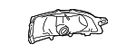 31111090 - Body: Signal Lens for Volvo Image