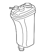 17111712641 - : Expansion Tank for BMW: 325, 325i, 325is, 325iX, Z3 Image