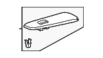 7427106300E0 - Body: Switch Bezel for Toyota Image image