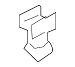 81A867947 - Body: Center Grille Clamp for Audi: A3, A3 Quattro, e-tron Quattro, e-tron S, e-tron S Sportback, e-tron Sportback, Q3, Q4 e-tron, Q4 e-tron Sportback, Q6 e-tron, Q8 e-tron, Q8 e-tron Sportback, RS3, S3, SQ6 e-tron, SQ8 e-tron, SQ8 e-tron Sportback Image