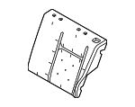 BE8Z5466801A - Body: Seat Back Pad for Ford: Fiesta Image
