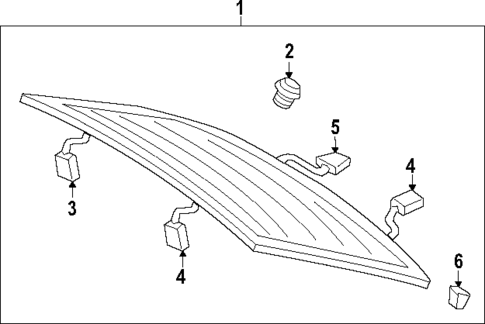 Glass - Lift Gate for 2024 Audi Q8 e-tron #0