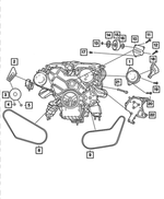 R4606622AA - : Engine Generator, Remanufactured for Mopar Image