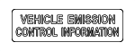 68661736AA - Body: Emission Label for Ram: 1500 Image