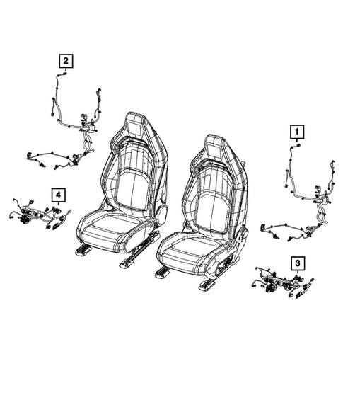 Wiring, Body and Accessories for 2024 Dodge Charger Daytona #1
