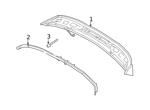 Spoiler for 2013 Porsche Cayenne #0